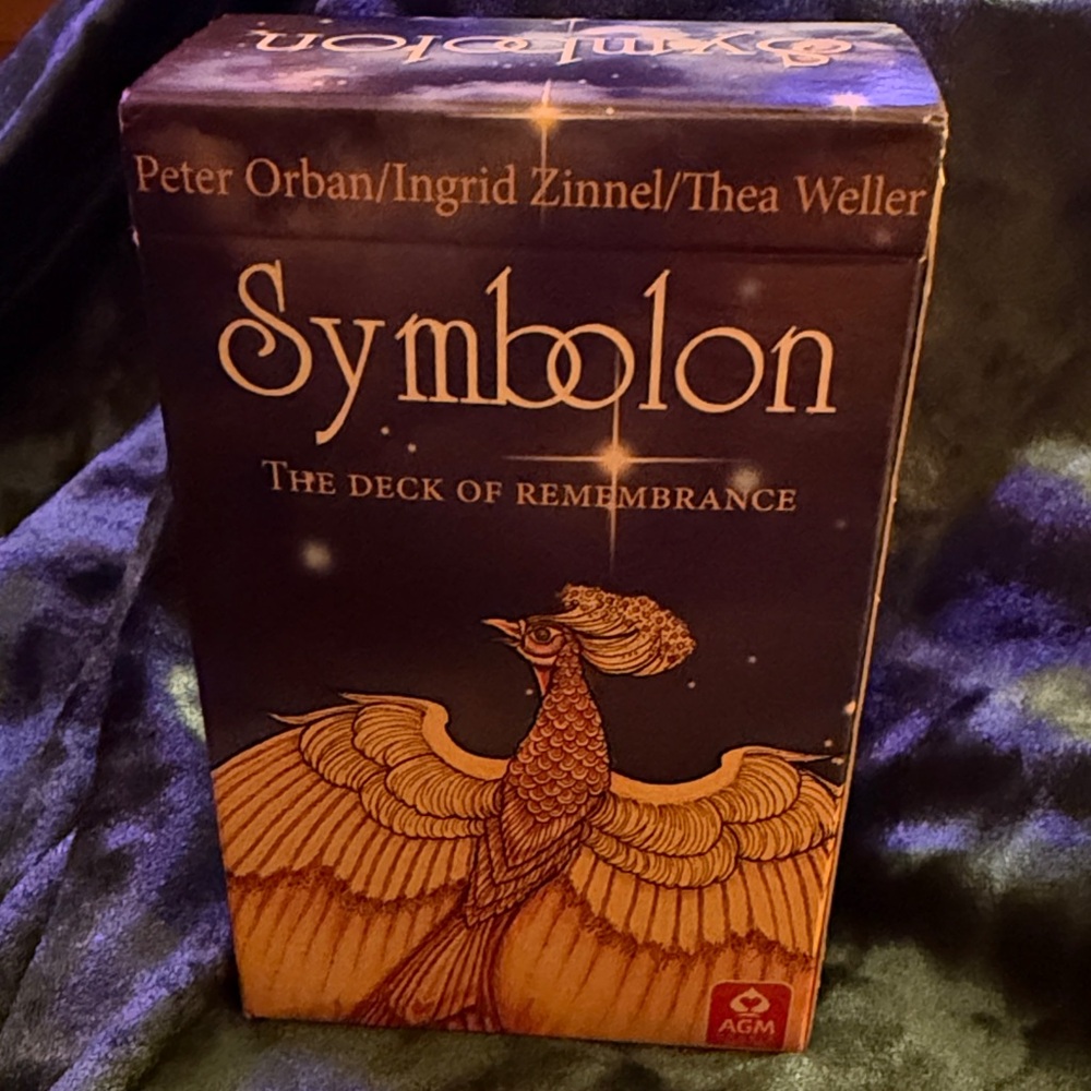 Symbolon Deck of Remembrance Oracle Astrology Cards Tarot authentic guidebook